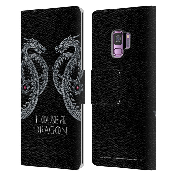 House Of The Dragon: Television Series Graphics Dragon Leather Book Wallet Case Cover For Samsung Galaxy S9