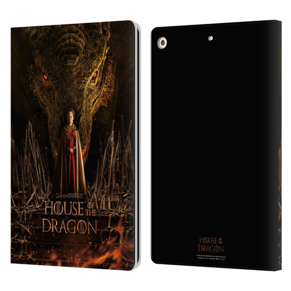House Of The Dragon: Television Series Key Art Poster 1 Leather Book Wallet Case Cover For Apple iPad 10.2 2019/2020/2021