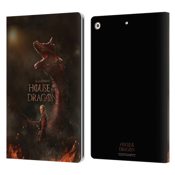 House Of The Dragon: Television Series Key Art Poster 2 Leather Book Wallet Case Cover For Apple iPad 10.2 2019/2020/2021