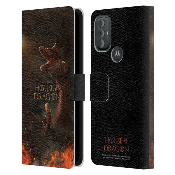 House Of The Dragon: Television Series Key Art Poster 2 Leather Book Wallet Case Cover For Motorola Moto G10 / Moto G20 / Moto G30