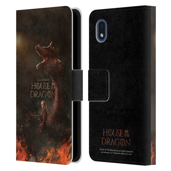 House Of The Dragon: Television Series Key Art Poster 2 Leather Book Wallet Case Cover For Samsung Galaxy A01 Core (2020)