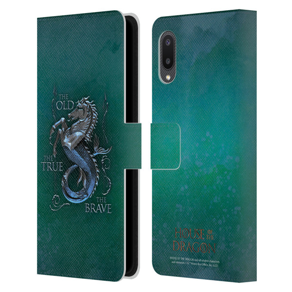 House Of The Dragon: Television Series Key Art Velaryon Leather Book Wallet Case Cover For Samsung Galaxy A02/M02 (2021)