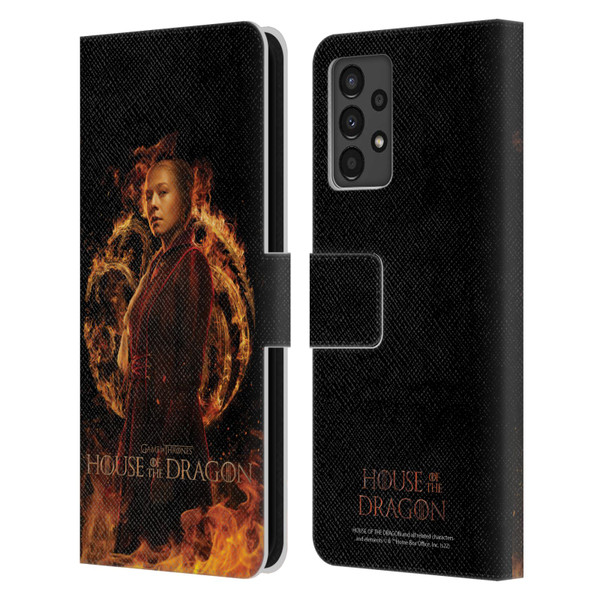 House Of The Dragon: Television Series Key Art Rhaenyra Leather Book Wallet Case Cover For Samsung Galaxy A13 (2022)