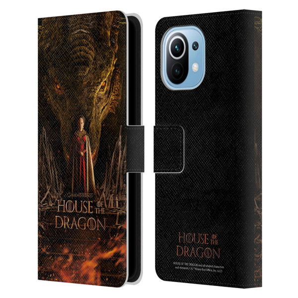 House Of The Dragon: Television Series Key Art Poster 1 Leather Book Wallet Case Cover For Xiaomi Mi 11