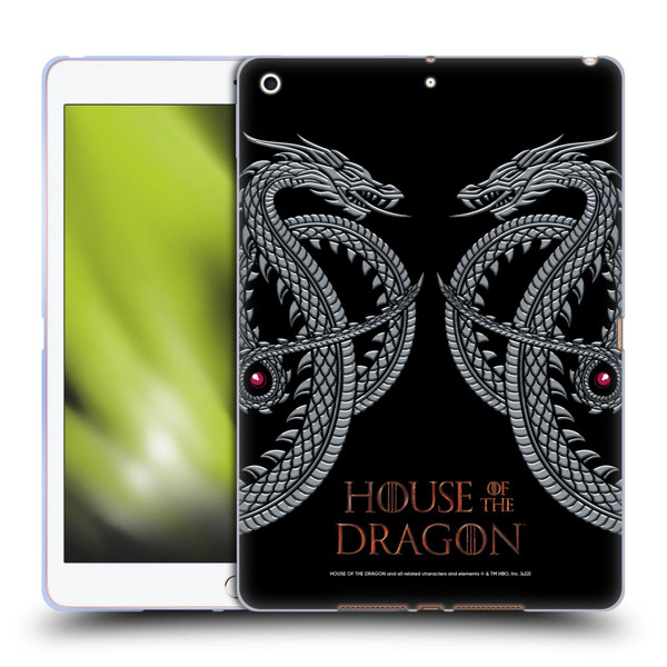 House Of The Dragon: Television Series Graphics Dragon Soft Gel Case for Apple iPad 10.2 2019/2020/2021