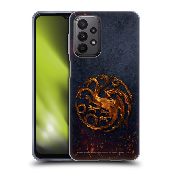 House Of The Dragon: Television Series Graphics Targaryen Emblem Soft Gel Case for Samsung Galaxy A23 / 5G (2022)