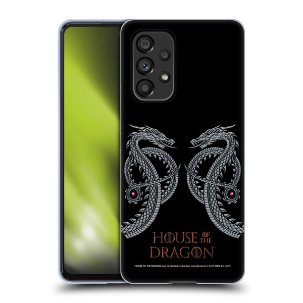 House Of The Dragon: Television Series Graphics Dragon Soft Gel Case for Samsung Galaxy A53 5G (2022)