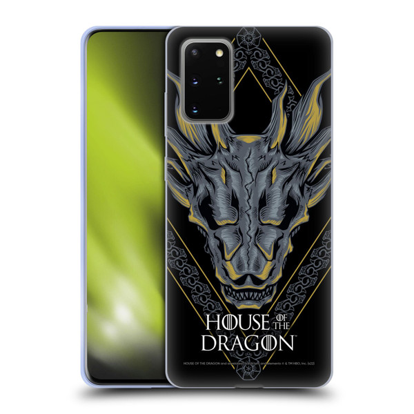 House Of The Dragon: Television Series Graphics Dragon Head Soft Gel Case for Samsung Galaxy S20+ / S20+ 5G