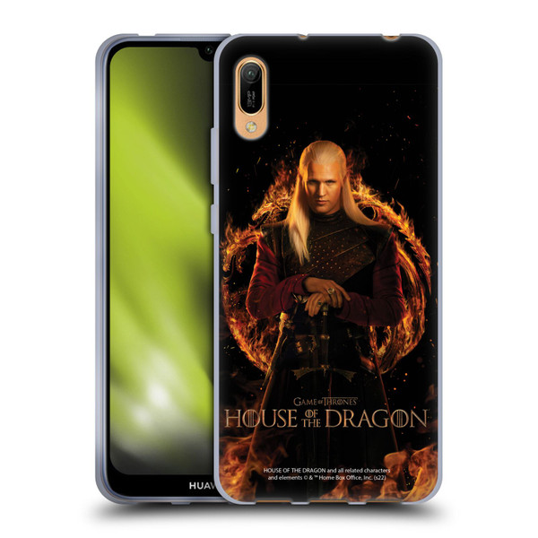House Of The Dragon: Television Series Key Art Daemon Soft Gel Case for Huawei Y6 Pro (2019)