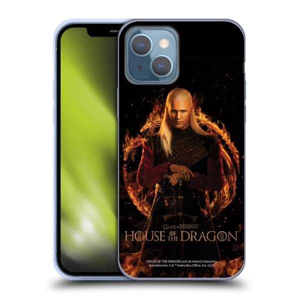 House Of The Dragon: Television Series Key Art Daemon Soft Gel Case for Apple iPhone 13