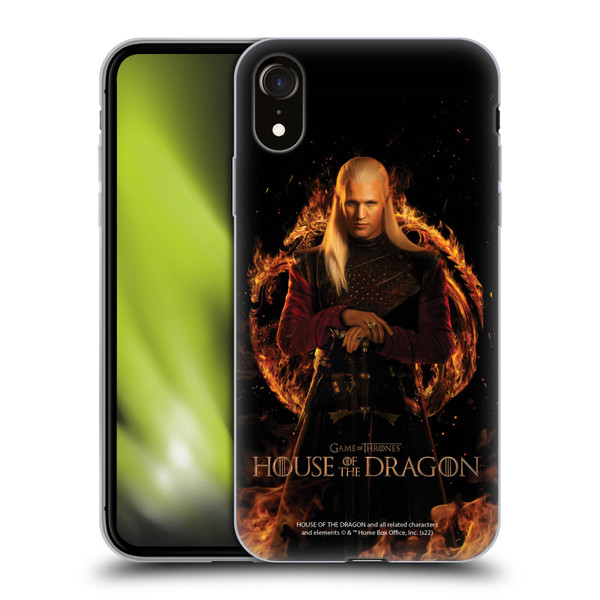 House Of The Dragon: Television Series Key Art Daemon Soft Gel Case for Apple iPhone XR