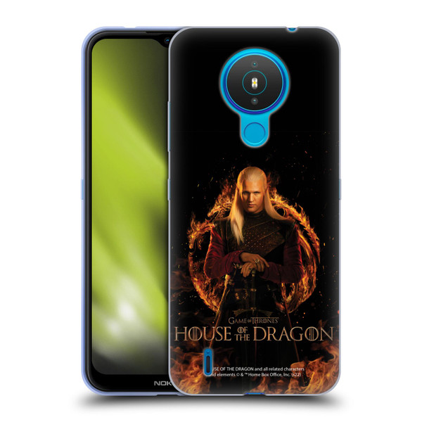 House Of The Dragon: Television Series Key Art Daemon Soft Gel Case for Nokia 1.4