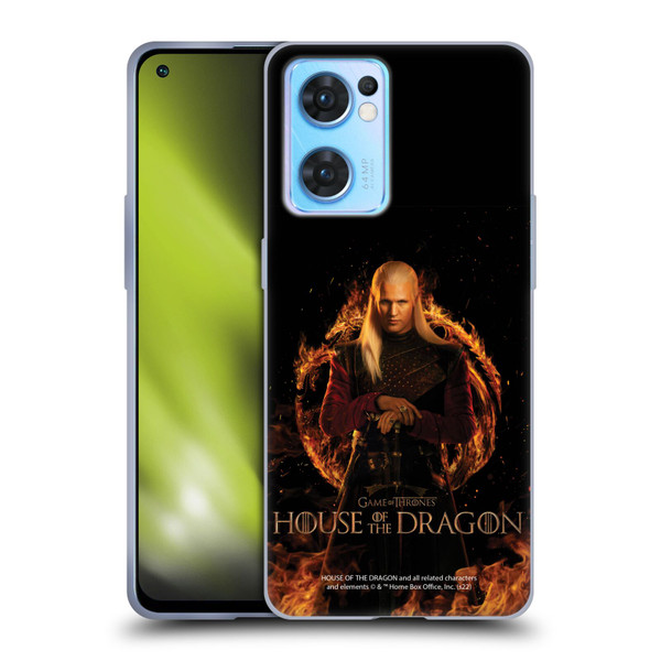 House Of The Dragon: Television Series Key Art Daemon Soft Gel Case for OPPO Reno7 5G / Find X5 Lite