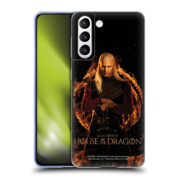 House Of The Dragon: Television Series Key Art Daemon Soft Gel Case for Samsung Galaxy S21 5G