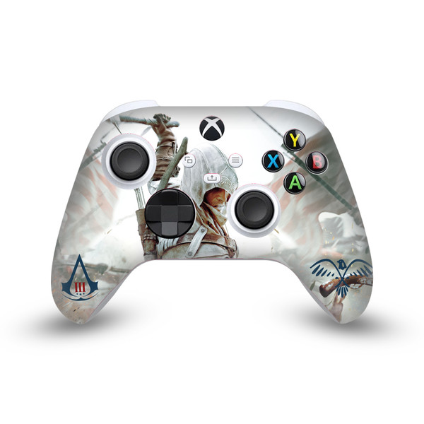 Assassin's Creed III Graphics Game Cover Vinyl Sticker Skin Decal Cover for Microsoft Xbox Series X / Series S Controller