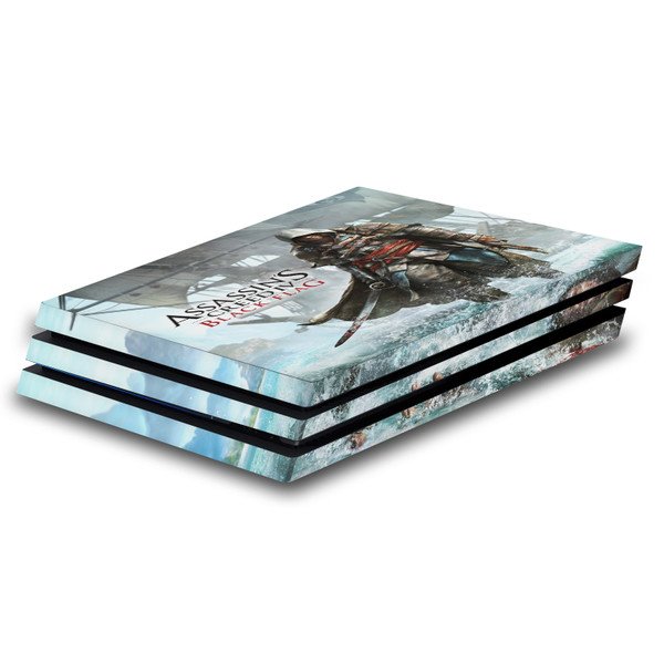 Assassin's Creed Black Flag Graphics Edward Kenway Key Art Vinyl Sticker Skin Decal Cover for Sony PS4 Pro Console