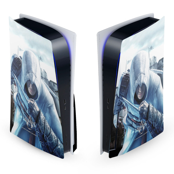 Assassin's Creed Key Art Altaïr Hidden Blade Vinyl Sticker Skin Decal Cover for Sony PS5 Disc Edition Console