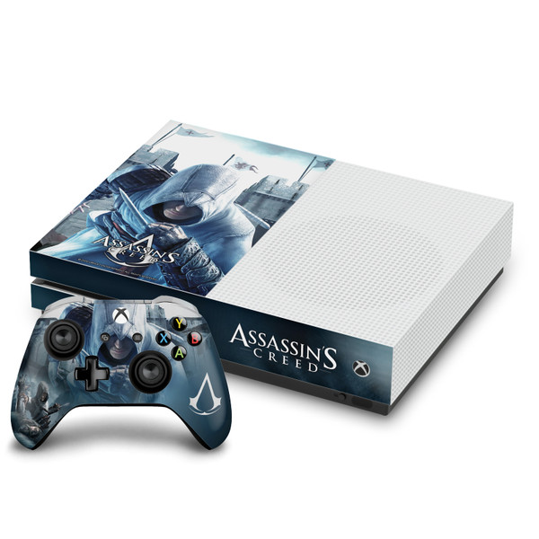 Assassin's Creed Key Art Altaïr Hidden Blade Vinyl Sticker Skin Decal Cover for Microsoft One S Console & Controller