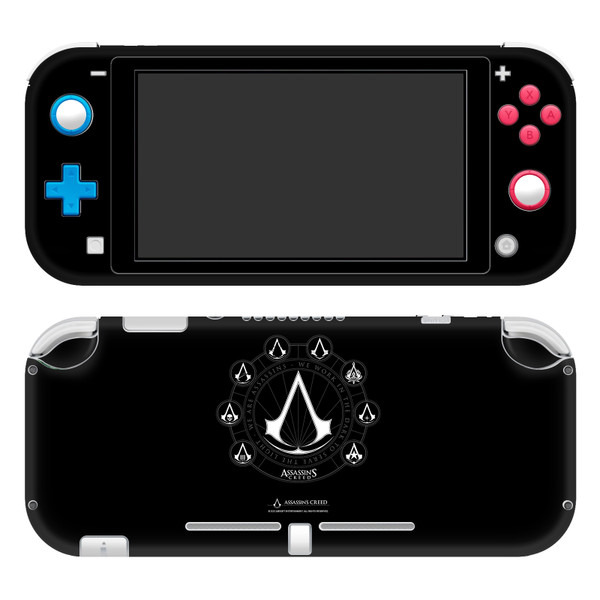 Assassin's Creed Legacy Logo Crests Vinyl Sticker Skin Decal Cover for Nintendo Switch Lite