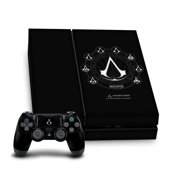 Assassin's Creed Legacy Logo Crests Vinyl Sticker Skin Decal Cover for Sony PS4 Console & Controller