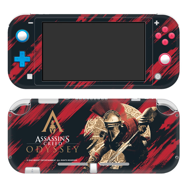 Assassin's Creed Odyssey Artwork Alexios With Spear Vinyl Sticker Skin Decal Cover for Nintendo Switch Lite