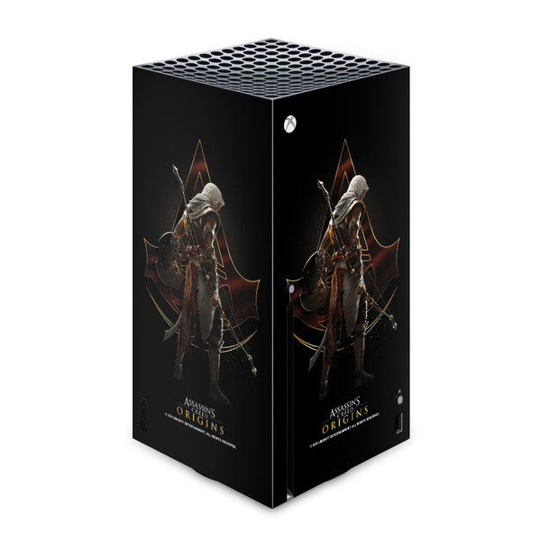 Assassin's Creed Origins Character Art Bayek Crest Vinyl Sticker Skin Decal Cover for Microsoft Xbox Series X