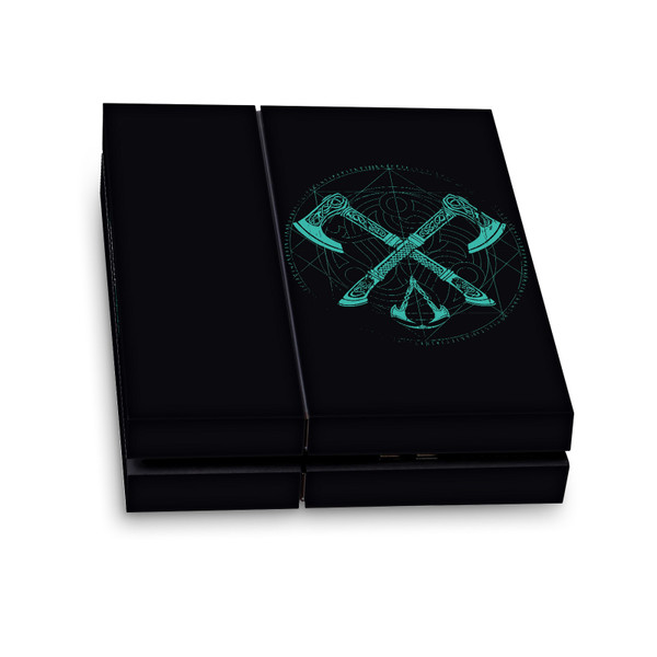 Assassin's Creed Valhalla Key Art Dual Axes Vinyl Sticker Skin Decal Cover for Sony PS4 Console