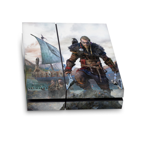 Assassin's Creed Valhalla Key Art Male Eivor 2 Vinyl Sticker Skin Decal Cover for Sony PS4 Console