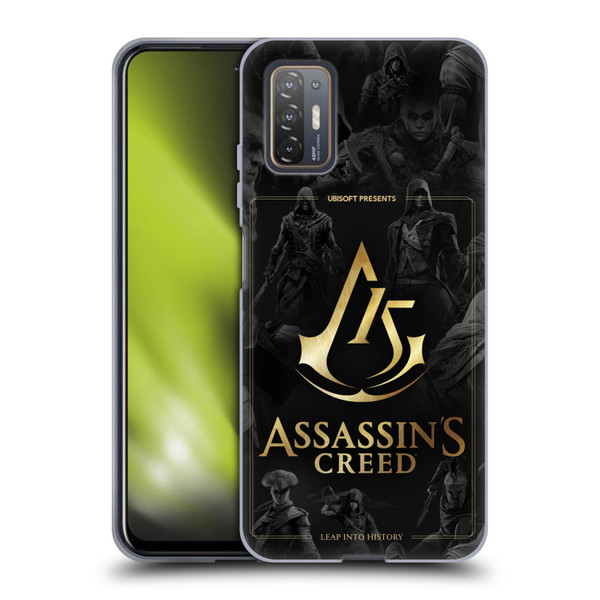 Assassin's Creed 15th Anniversary Graphics Crest Key Art Soft Gel Case for HTC Desire 21 Pro 5G