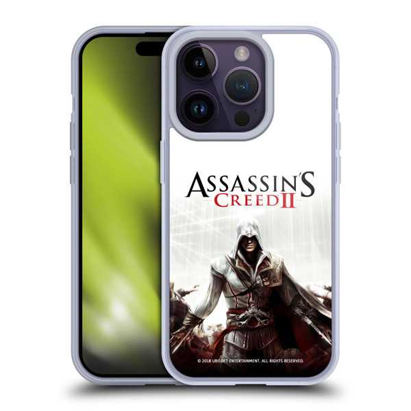 Assassin's Creed II Key Art Ezio 2 Soft Gel Case for Apple iPhone 14 Pro