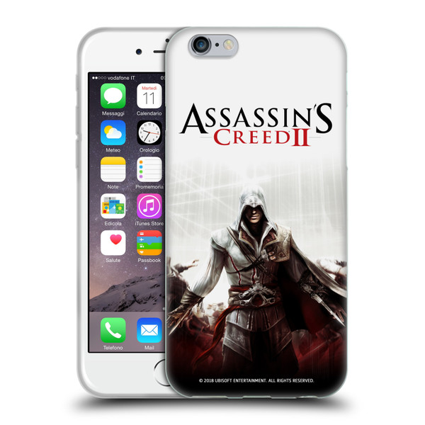 Assassin's Creed II Key Art Ezio 2 Soft Gel Case for Apple iPhone 6 / iPhone 6s