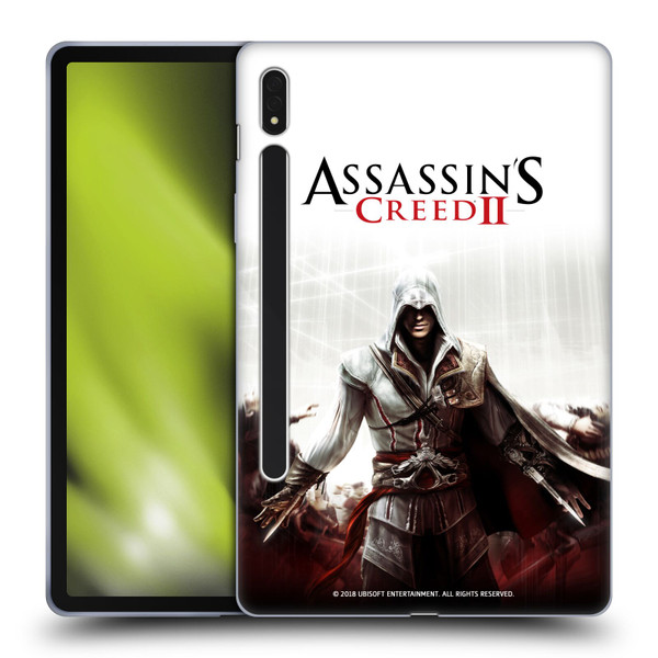 Assassin's Creed II Key Art Ezio 2 Soft Gel Case for Samsung Galaxy Tab S8