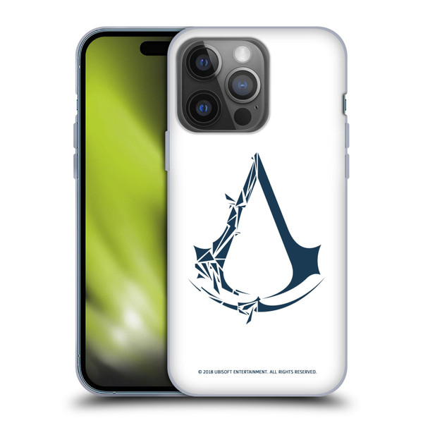 Assassin's Creed III Logos Geometric Soft Gel Case for Apple iPhone 14 Pro