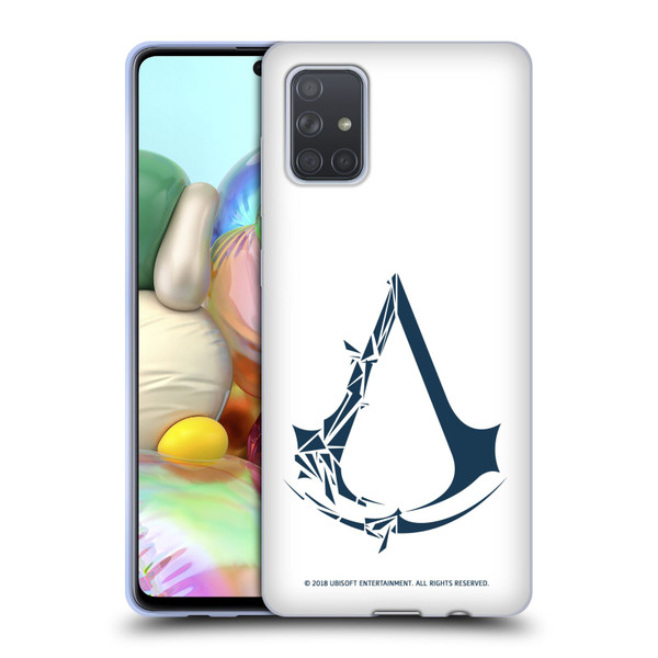 Assassin's Creed III Logos Geometric Soft Gel Case for Samsung Galaxy A71 (2019)
