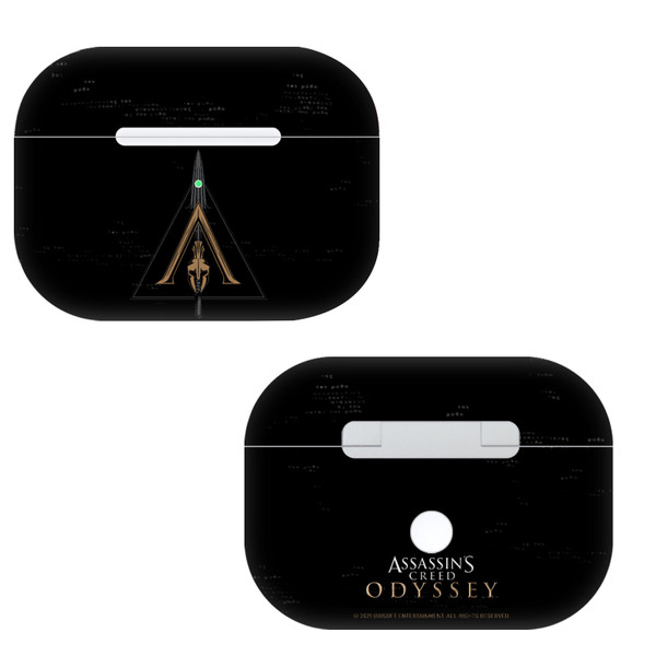 Assassin's Creed Odyssey Artwork Crest & Broken Spear Vinyl Sticker Skin Decal Cover for Apple AirPods Pro Charging Case