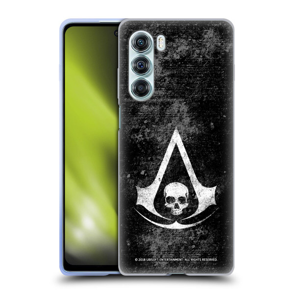 Assassin's Creed Black Flag Logos Grunge Soft Gel Case for Motorola Edge S30 / Moto G200 5G