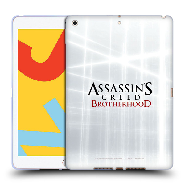 Assassin's Creed Brotherhood Logo Main Soft Gel Case for Apple iPad 10.2 2019/2020/2021