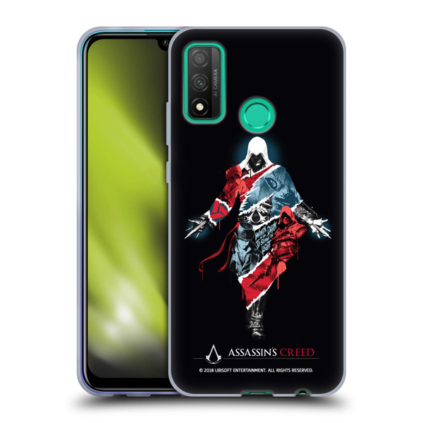 Assassin's Creed Legacy Character Artwork Double Exposure Soft Gel Case for Huawei P Smart (2020)