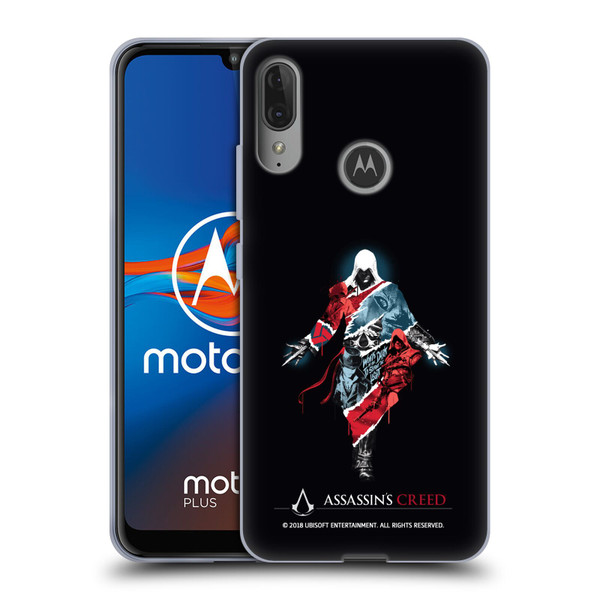 Assassin's Creed Legacy Character Artwork Double Exposure Soft Gel Case for Motorola Moto E6 Plus