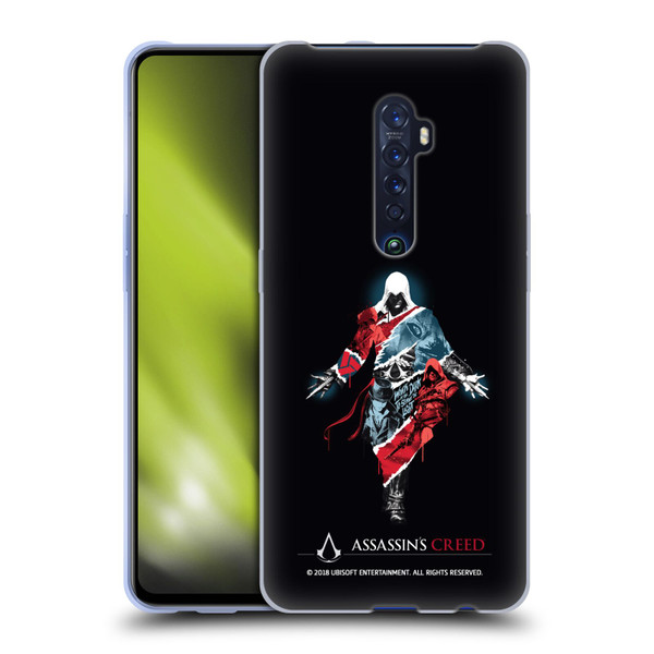 Assassin's Creed Legacy Character Artwork Double Exposure Soft Gel Case for OPPO Reno 2