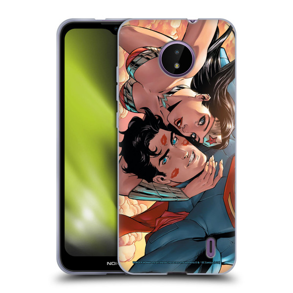 Wonder Woman DC Comics Comic Book Cover Superman #11 Soft Gel Case for Nokia C10 / C20
