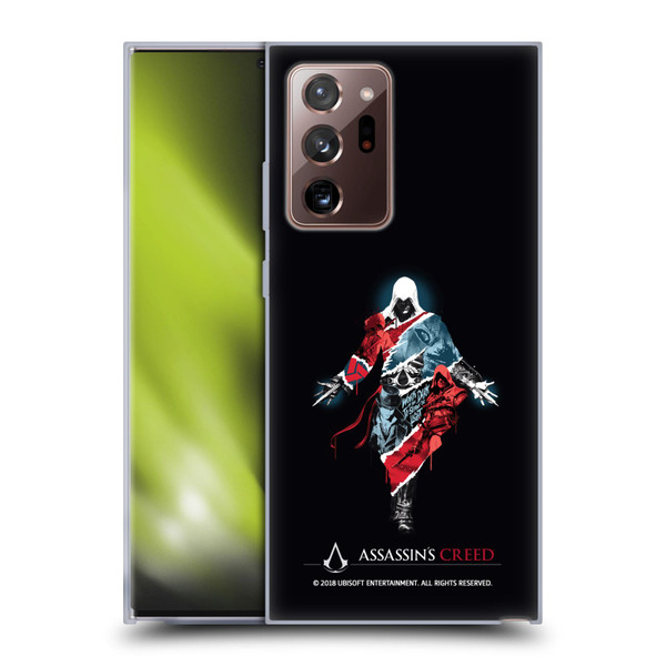 Assassin's Creed Legacy Character Artwork Double Exposure Soft Gel Case for Samsung Galaxy Note20 Ultra / 5G