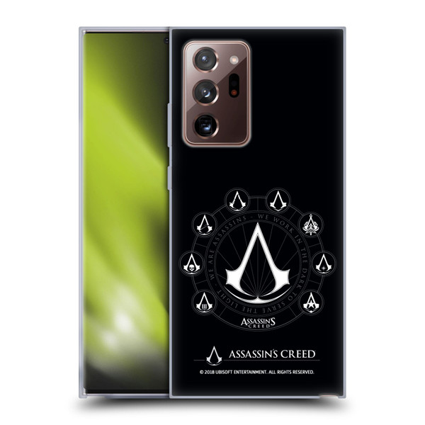 Assassin's Creed Legacy Logo Crests Soft Gel Case for Samsung Galaxy Note20 Ultra / 5G