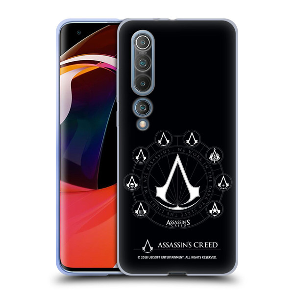 Assassin's Creed Legacy Logo Crests Soft Gel Case for Xiaomi Mi 10 5G / Mi 10 Pro 5G