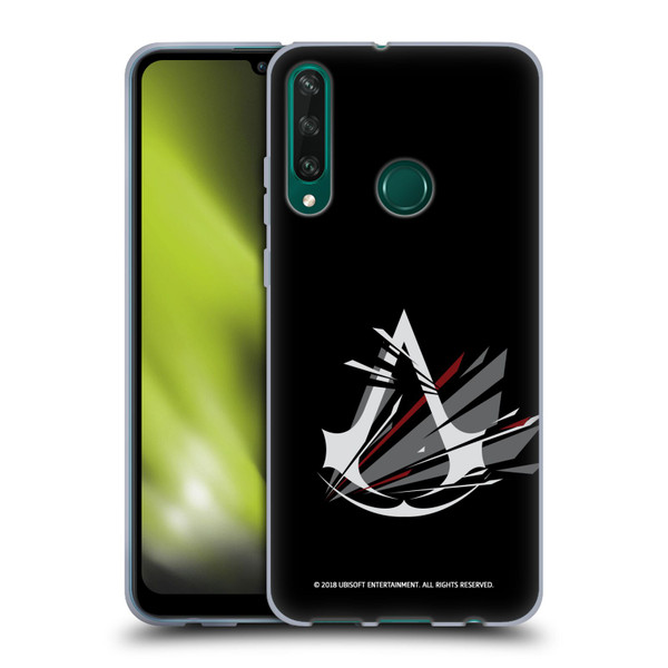Assassin's Creed Logo Shattered Soft Gel Case for Huawei Y6p