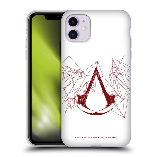 Assassin's Creed Logo Geometric Soft Gel Case for Apple iPhone 11