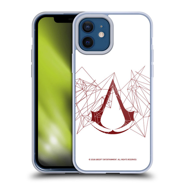 Assassin's Creed Logo Geometric Soft Gel Case for Apple iPhone 12 / iPhone 12 Pro