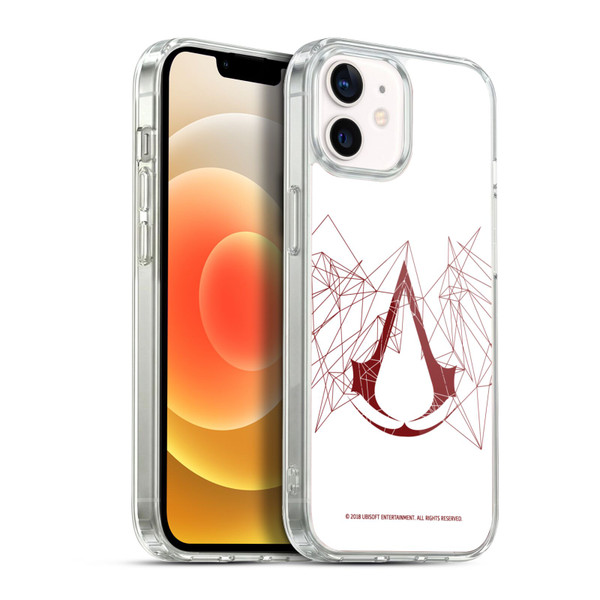 Assassin's Creed Logo Geometric Soft Gel Case for Apple iPhone 12 / iPhone 12 Pro & MagSafe