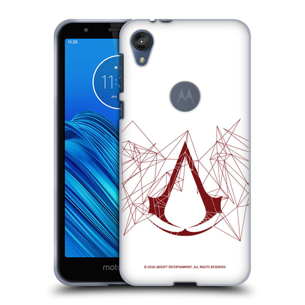 Assassin's Creed Logo Geometric Soft Gel Case for Motorola Moto E6
