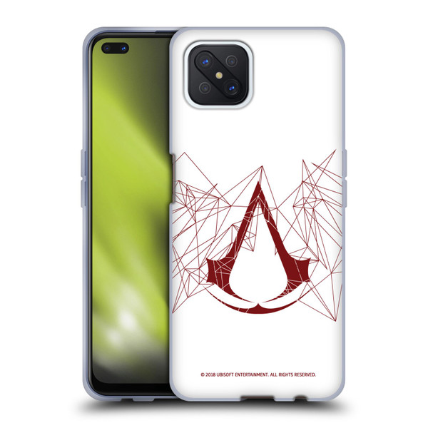 Assassin's Creed Logo Geometric Soft Gel Case for OPPO Reno4 Z 5G